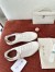 Loro Piana Women's Tennis Walk Sneakers in White Calfskin
