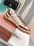 Loro Piana Women's Tennis Walk Sneakers in Natural Linen