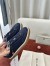 Loro Piana Women's Tennis Walk Sneakers in Blue Suede