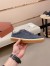 Loro Piana Women's Tennis Walk Sneakers in Grey Suede