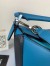 Loewe Small Puzzle Bag In Lagoon/Black/Blue Calfskin