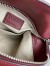 Loewe Small Puzzle Bag In Bordeaux/Garnet/White Calfskin