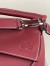 Loewe Large Puzzle Bag In Bordeaux Calfskin