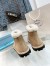 Prada Booties with Shearling 