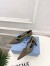 Prada Pumps 45mm in Green Canvas