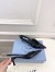 Prada Slingback Pumps 45mm in Black Patent Leather