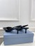 Prada Slingback Pumps 45mm in Black Patent Leather