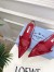 Prada Slingback Pumps 45mm in Red Patent Leather