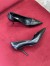 Prada Pumps 85mm In Black Brushed Leather 