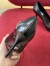 Prada Pumps 85mm In Black Brushed Leather 