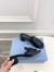 Prada Heeled Slides 35mm in Black Calfskin