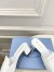 Prada Heeled Slides 35mm in White Calfskin