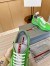 Prada America's Cup Sneakers in Green Rubber and Bike Fabric