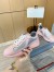 Prada America's Cup Sneakers in Pink Rubber and Bike Fabric