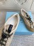 Prada Women's Speedrocks in Beige Mesh and Leather