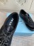 Prada Women's Speedrocks in Black Mesh and Leather