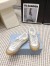Prada Women's Speedrocks in White Mesh and Leather