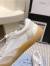 Prada Women's Speedrocks in White Mesh and Leather