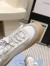 Prada Women's Speedrocks in White Mesh and Leather