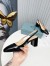 Prada Slingbacks Pumps 65mm In Black Patent Leather