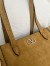 Valentino Nellcote Mini Shopping Bag in Brown Suede Calfskin