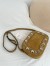 Valentino Nellcote Camera Bag in Brown Suede Calfskin 