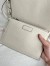 Valentino Nellcote Medium Shopping Bag in White Grained Calfskin