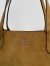 Valentino Nellcote Medium Shopping Bag in Brown Suede Calfskin