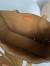 Valentino Nellcote Medium Shopping Bag in Brown Suede Calfskin
