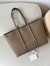 Valentino Garavani Rockstud Shopping Bag in Taupe Grainy Leather