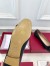 Valentino Valet Du Roi Ballerina in Black Lambskin