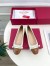 Valentino Valet Du Roi Ballerina in White Lambskin