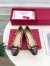 Valentino Valet Du Roi Ballerina in Pony-Effect Calfskin