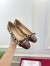 Valentino Valet Du Roi Ballerina in Pony-Effect Calfskin