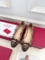 Valentino Valet Du Roi Ballerina in Pony-Effect Calfskin