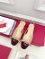 Valentino Valet Du Roi Slingback Ballerina in Nude Lambskin
