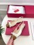 Valentino Valet Du Roi Slingback Ballerina in White Lambskin