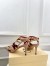 Valentino Garavani Studdy Pumps 100mm in Pink Kidskin
