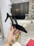 Valentino Vlogo Slingback Pumps 80mm In Black Patent Leather