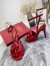 Valentino Atelier Shoes 03 Rose Edition Sandals 100mm Red