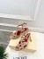 Valentino Garavani Studdy Sandals 100mm in Pink Kidskin