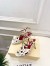 Valentino Garavani Studdy Sandals 100mm in White Kidskin