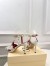 Valentino Garavani Studdy Sandals 100mm in White Kidskin