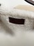 Valentino Medium Suede Shopping Bag with Sheepskin Lining