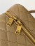 Saint Laurent Gaby Mini Vanity Bag in Beige Lambskin 