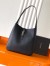 Saint Laurent Le 5 À 7 Soft Large Shoulder Bag in Noir Leather