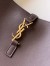 Saint Laurent Le 5 À 7 Soft Large Shoulder Bag in Raisin Leather