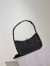 Saint Laurent Le 5 À 7 Hobo Mini Bag in Black Raffia