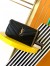 Saint Laurent LouLou Small Bag in Black Matelasse Lambskin