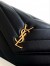 Saint Laurent LouLou Small Bag in Black Matelasse Lambskin